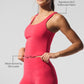 SculptSoft Tank Top — Candy Red