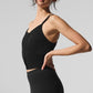 Sheer Cashmere Tank Top — Black