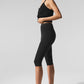 Sheer Cashmere Tank Top — Black