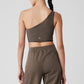 Mesh Sheer Illusion Tank Top — Olive Tree