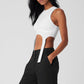 Wellness Rib Flaunt Tank Top — White