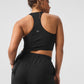 Alosoft Ribbed Revelation Tank Top — Black