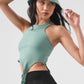 Alosoft Ribbed Revelation Tank Top — Botanical Green