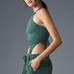Alosoft Ribbed Revelation Tank Top — Winter Ivy