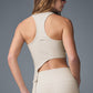 Alosoft Ribbed Revelation Tank Top — Oat Milk