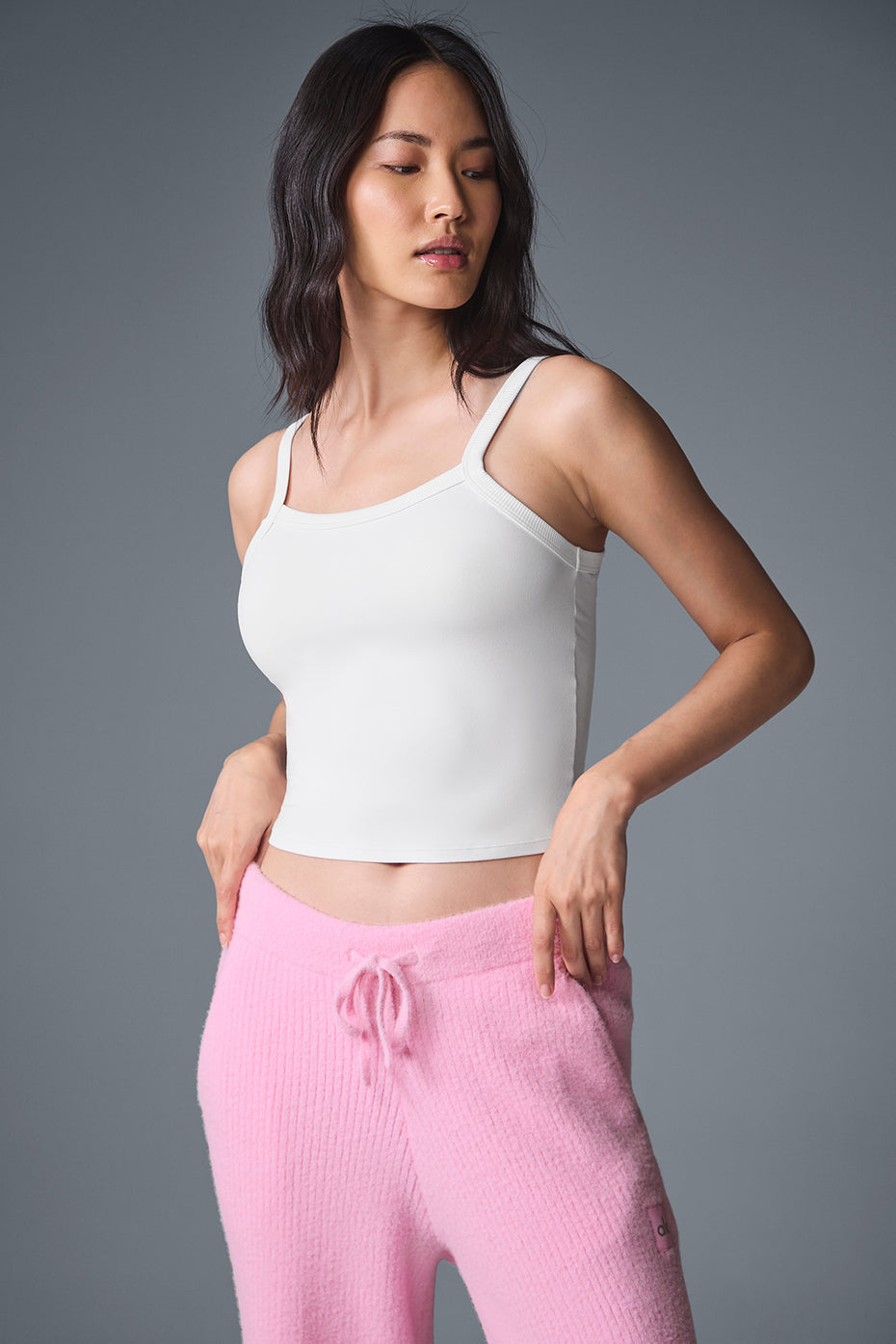 Alosoft Sweet Talker Tank Top — White