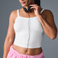 Alosoft Sweet Talker Tank Top — White