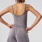 Washed Alosoft Sweet Talker Tank Top — Cool Grey Wash