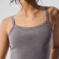 Washed Alosoft Sweet Talker Tank Top — Cool Grey Wash