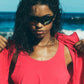 Cropped Sport Star Tank Top — Candy Red