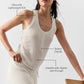 Supernatural Sweater Henley Tank Top — Ivory