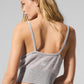 Sheer Cashmere Tank Top — Athletic Heather Grey