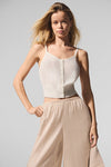 Sheer Cashmere Tank Top — Ivory