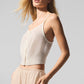 Sheer Cashmere Tank Top — Ivory