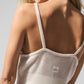 Sheer Cashmere Tank Top — Ivory