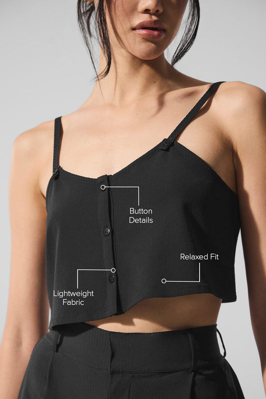 Dreamscape Tank Top — Black