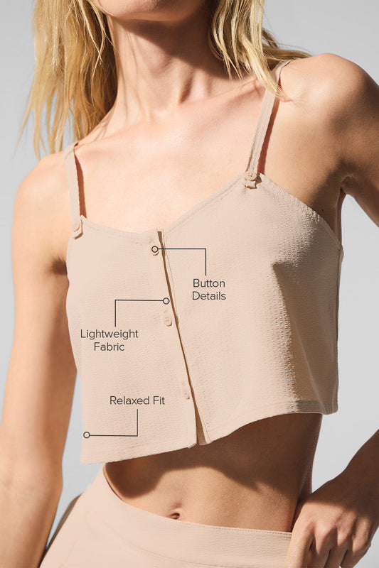 Dreamscape Tank Top — Macadamia