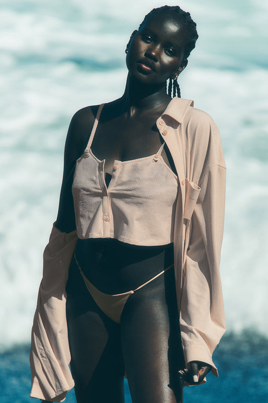 Dreamscape Tank Top — Macadamia