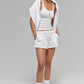 Ribbed Prosper Tank Top — White