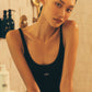 Ribbed Prosper Tank Top — Black