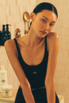 Ribbed Prosper Tank Top — Black