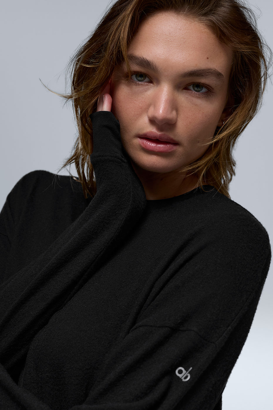 Soho Crew Sweatshirt — Black