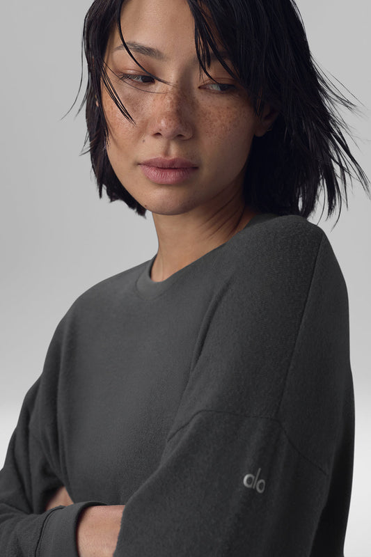 Soho Crew Sweatshirt — Anthracite