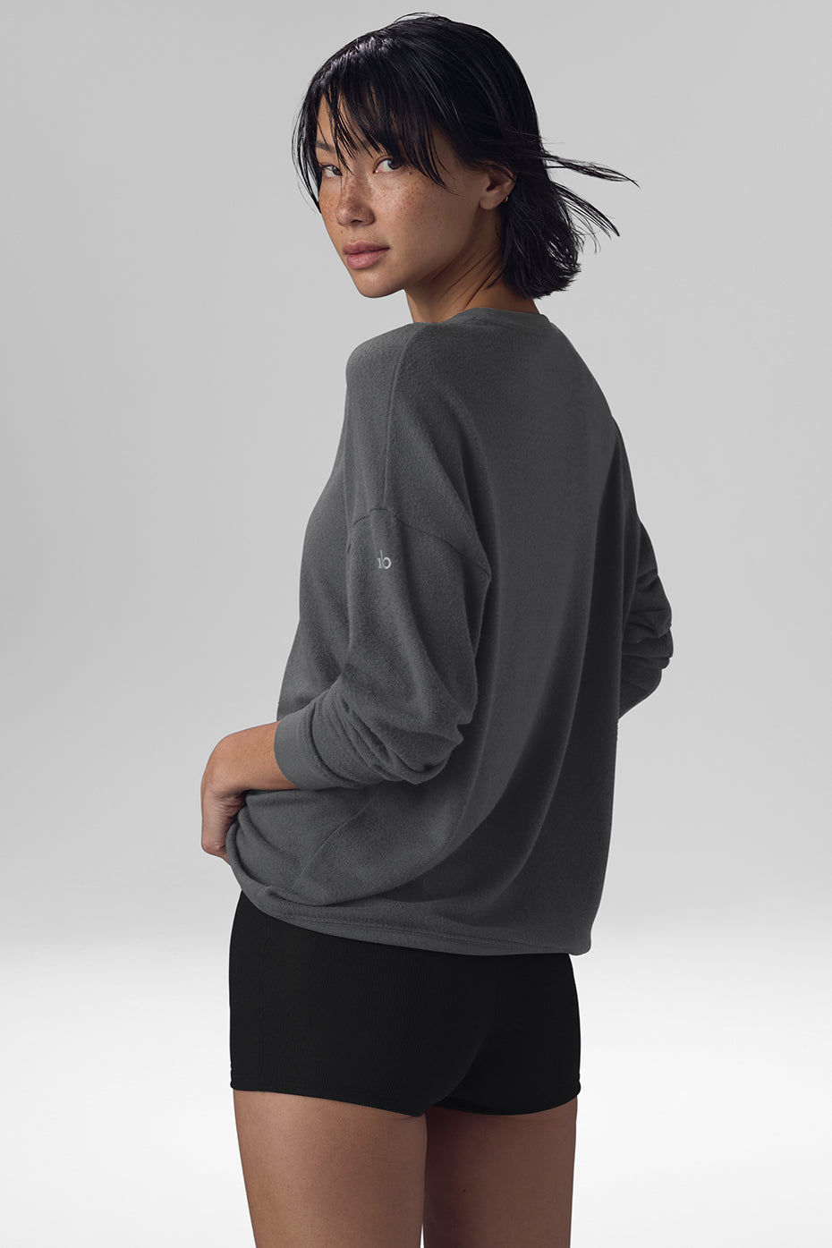 Soho Crew Sweatshirt — Anthracite