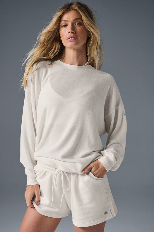 Soho Crew Sweatshirt — Ivory