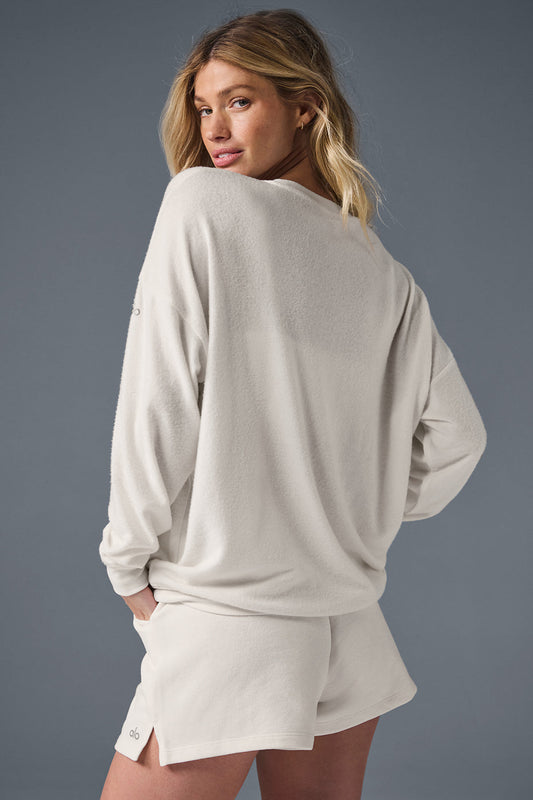 Soho Crew Sweatshirt — Ivory