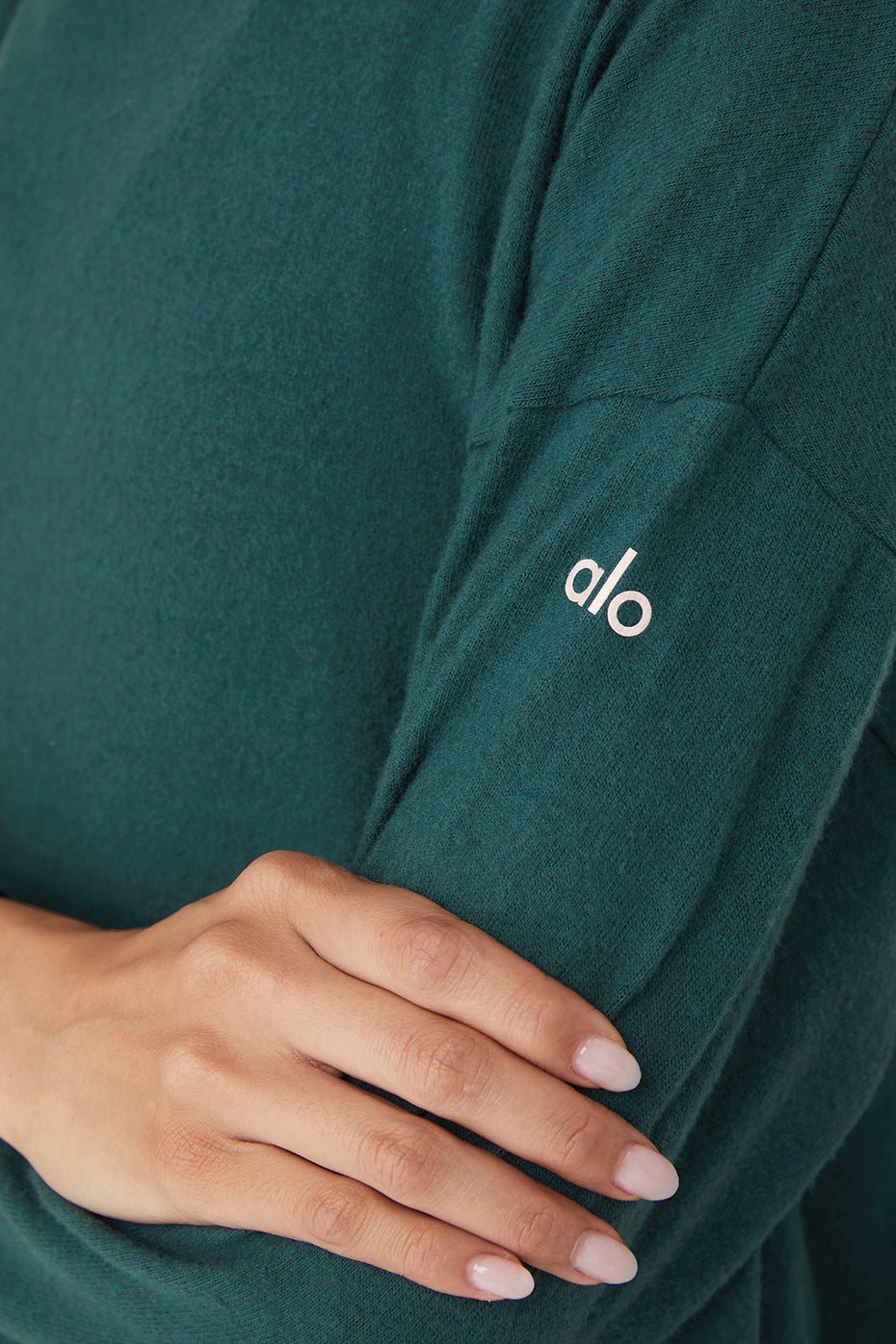 Soho Crew Sweatshirt — Midnight Green