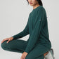 Soho Crew Sweatshirt — Midnight Green