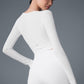 Cover Long‑Sleeve Top — White