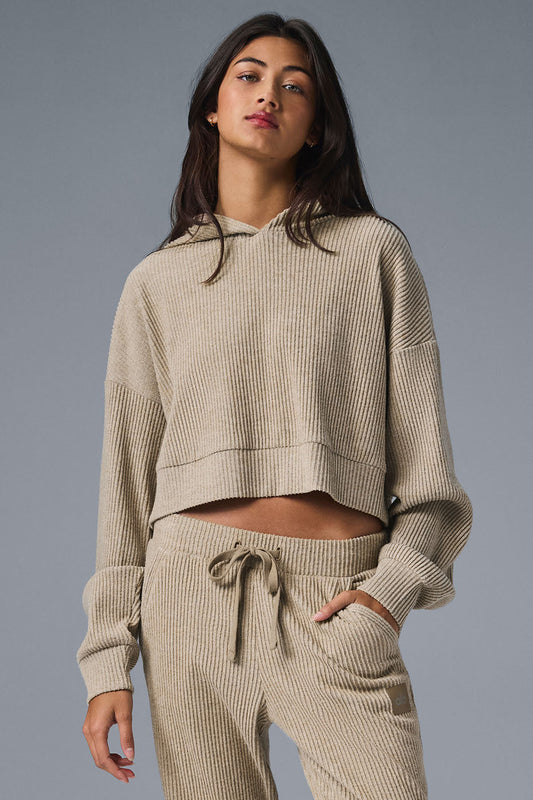 Muse Hooded Sweatshirt — Gravel Heather