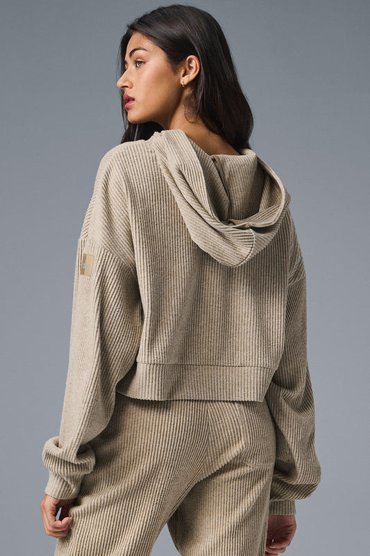 Muse Hooded Sweatshirt — Gravel Heather