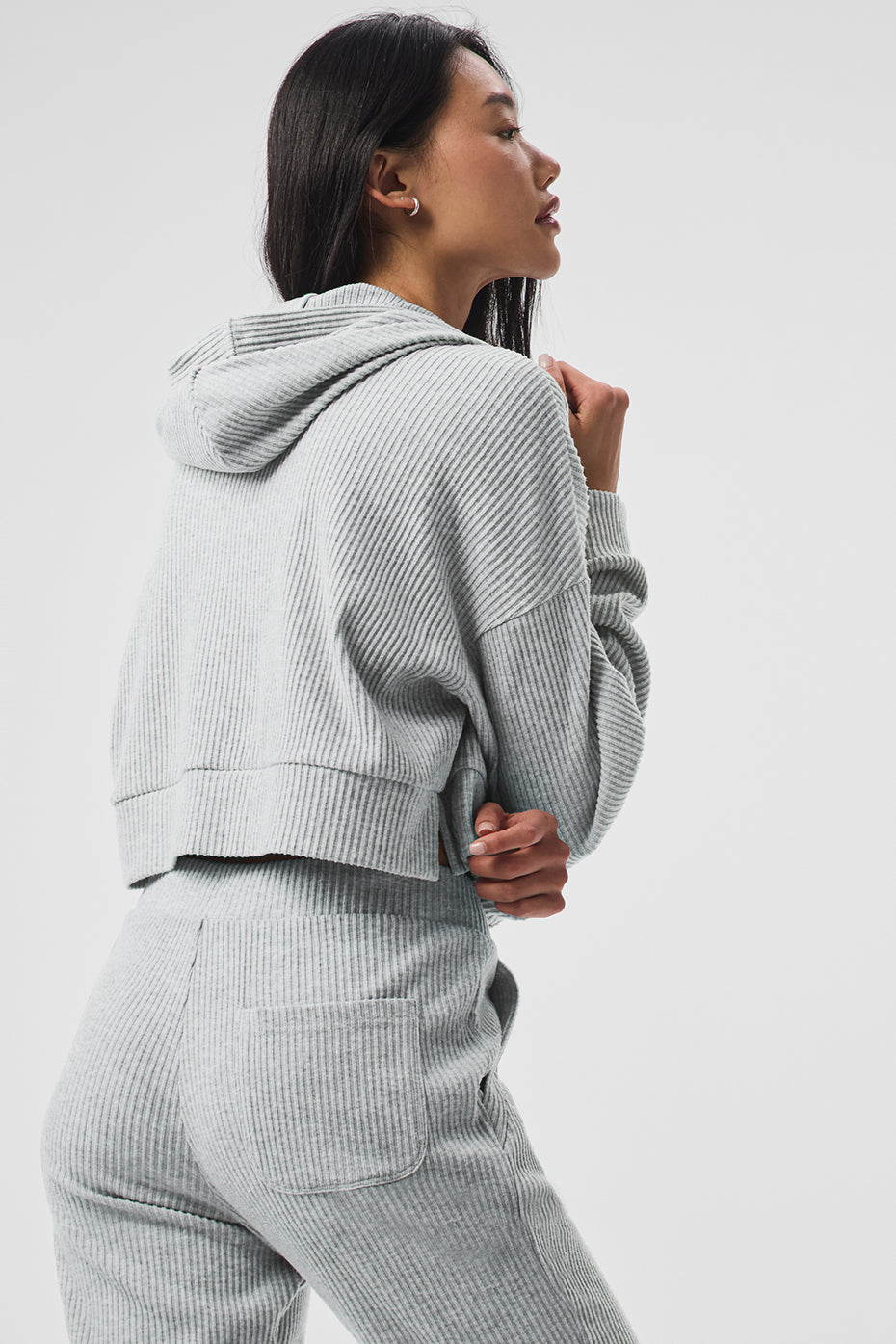 Muse Hooded Sweatshirt — Athletic Heather Grey
