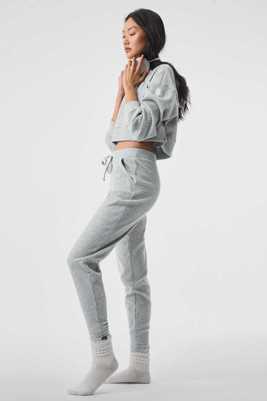 Muse Hooded Sweatshirt — Athletic Heather Grey
