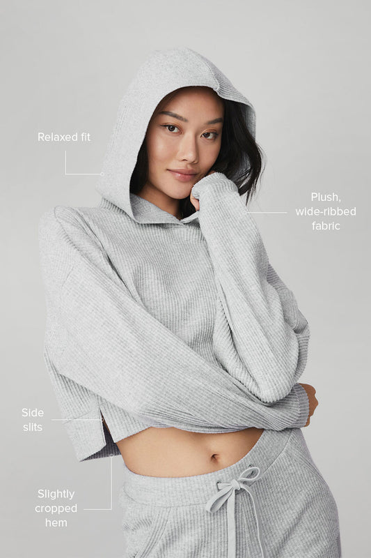 Muse Hooded Sweatshirt — Athletic Heather Grey
