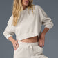 Muse Hooded Sweatshirt — Ivory