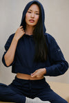Muse Hooded Sweatshirt — Navy