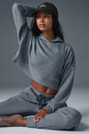Muse Hooded Sweatshirt — Steel Grey Heather