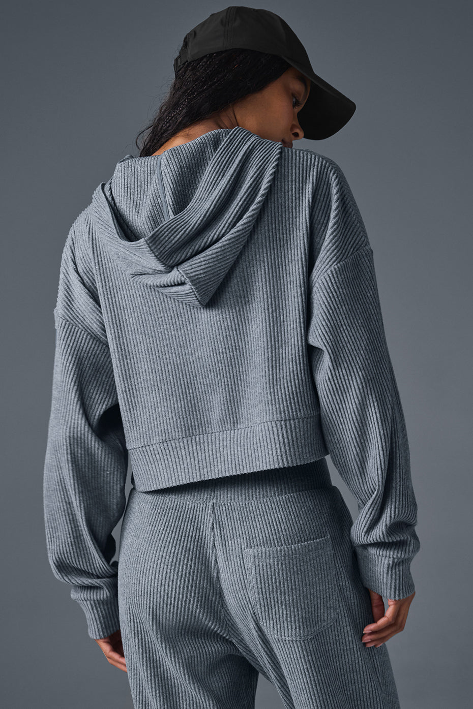 Muse Hooded Sweatshirt — Steel Grey Heather
