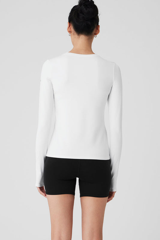 Alosoft Finesse Long‑Sleeve — White