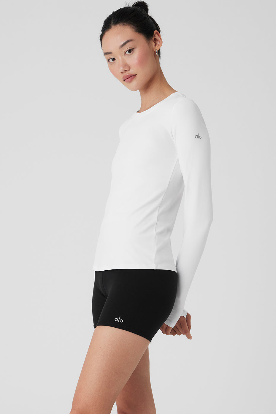 Alosoft Finesse Long‑Sleeve — White