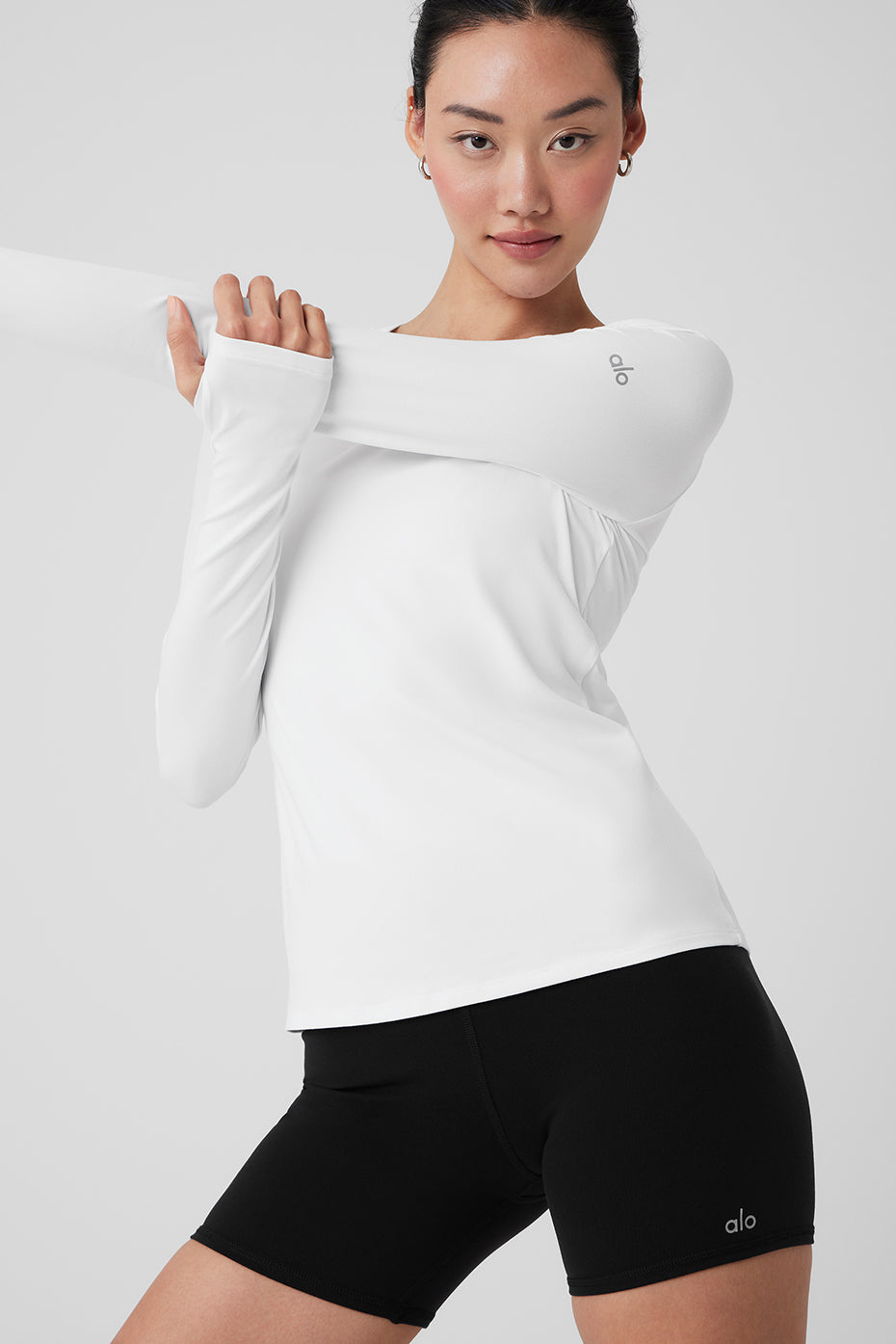 Alosoft Finesse Long‑Sleeve — White