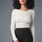 Gather Long‑Sleeve — Ivory
