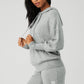 Cashmere Jet Set Hooded Sweatshirt — Dove Grey Heather