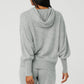 Cashmere Jet Set Hooded Sweatshirt — Dove Grey Heather