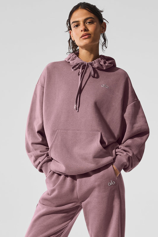 Accolade Hooded Sweatshirt — Smoky Quartz