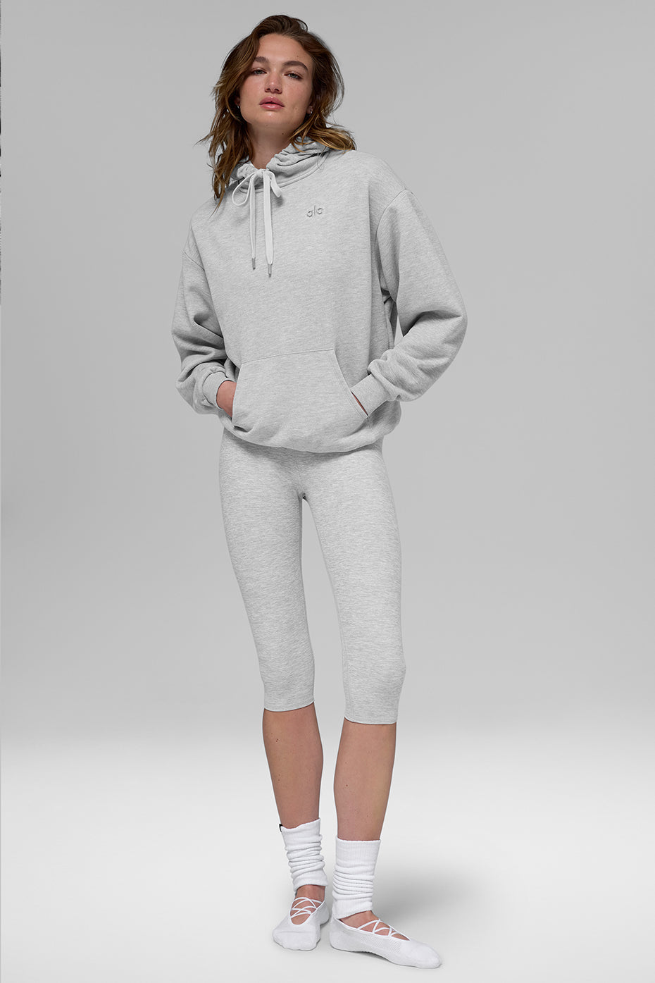 Accolade Hooded Sweatshirt — Athletic Heather Grey